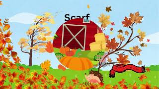 Let’s learn autumn words