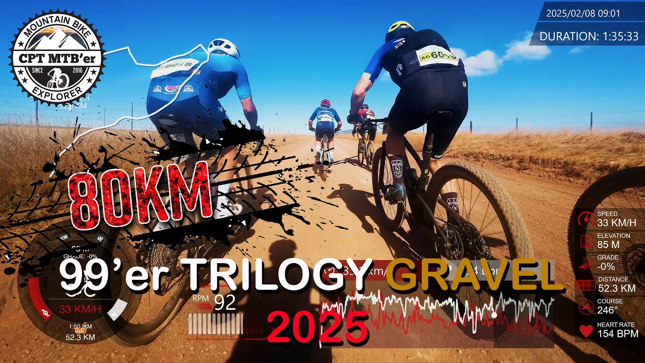 🚴‍♂️ 2025 99er Trilogy Gravel Race | 80km Durbanville Adventure | Western Cape