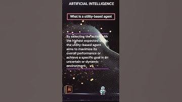AI -  What is a utility-based agent
