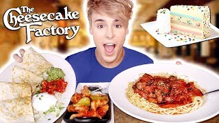 i went to CHEESECAKE FACTORY for the FIRST TIME ever !!!