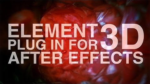 Element 3D plug in experiment