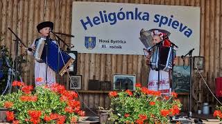 Heligónka spieva 2023 - 02 Detskí heligonkári - Dobrý večer frajárečka moja - Nová Bystrica 20.8.23