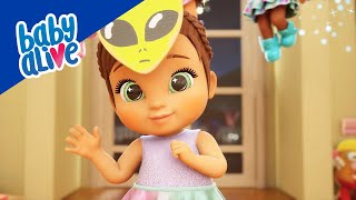 Baby Alive Official  Princess Ellie Chooses A Halloween Costume!  Kids Videos