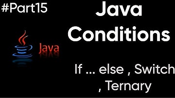 Java Conditions | If - else Statements | Switch Statements | Ternary Operator#javaprogramming #java