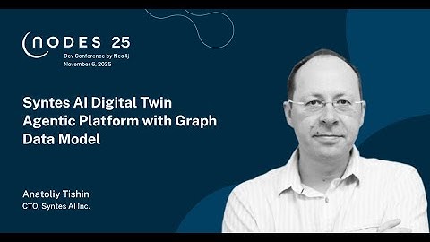 Syntes AI Digital Twin Agentic Platform with Graph Data Model