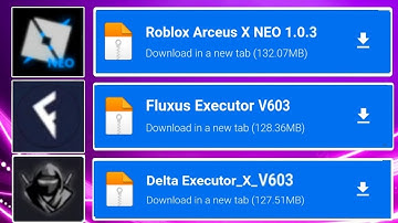TOP 3 EXPLOITS: Arceus X Neo , Delta Executor & Fluxus Executor Mobile (Fluxus Coral) Download