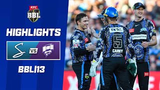 Adelaide Strikers v Hobart Hurricanes | BBL|13