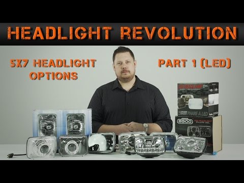 5x7 or 7x6 Headlight Options Part 1 (LED) | Headlight Revolution