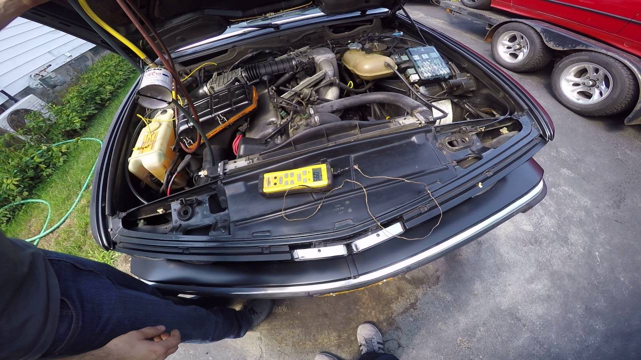 Adding Freon R12 to the 1987 BMW 535I YouTube