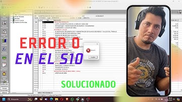 SOLUCION ERROR 0 EN EL S10 | ERROR AL EXPORTAR, PROCESAR O GENERAR ITEMS FACIL 2025 | WillNetwork