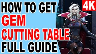V Rising How to Get Gem Cutting Table, Siege Golem Stone, Obsidian, Regular Gems Location