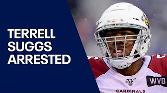 Ex-NFL star Terrell Suggs arrested, booked into Arizona jail thumbnail