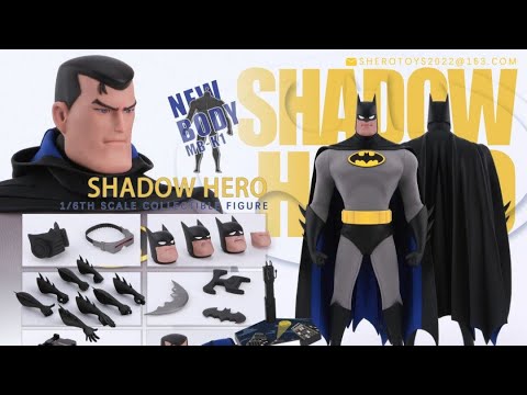 S-HERO SH005 バットマン1/6 batman anime ver