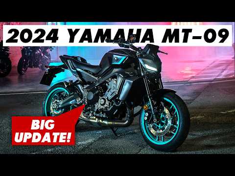 New 2024 Yamaha MT-09 Announced! (Styling, Tech & Chassis Updates) 