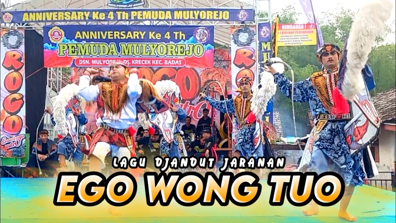 EGO WONG TUO Lagu Djandut Jaranan ROGO SAMBOYO PUTRO