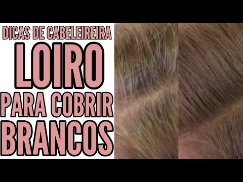 Vídeo: O loiro acinzentado cobre cabelos grisalhos?