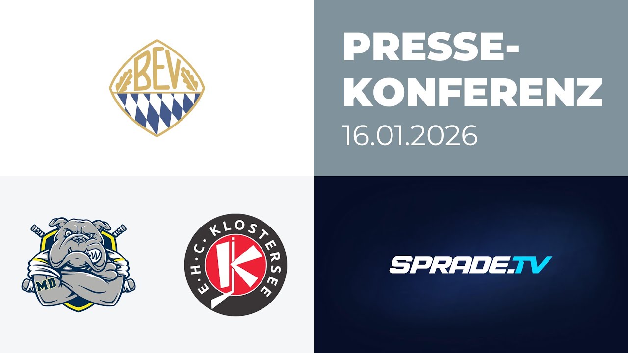 16.01.2026 - Pressekonferenz - Schweinfurt Mighty Dogs vs. EHC Klostersee