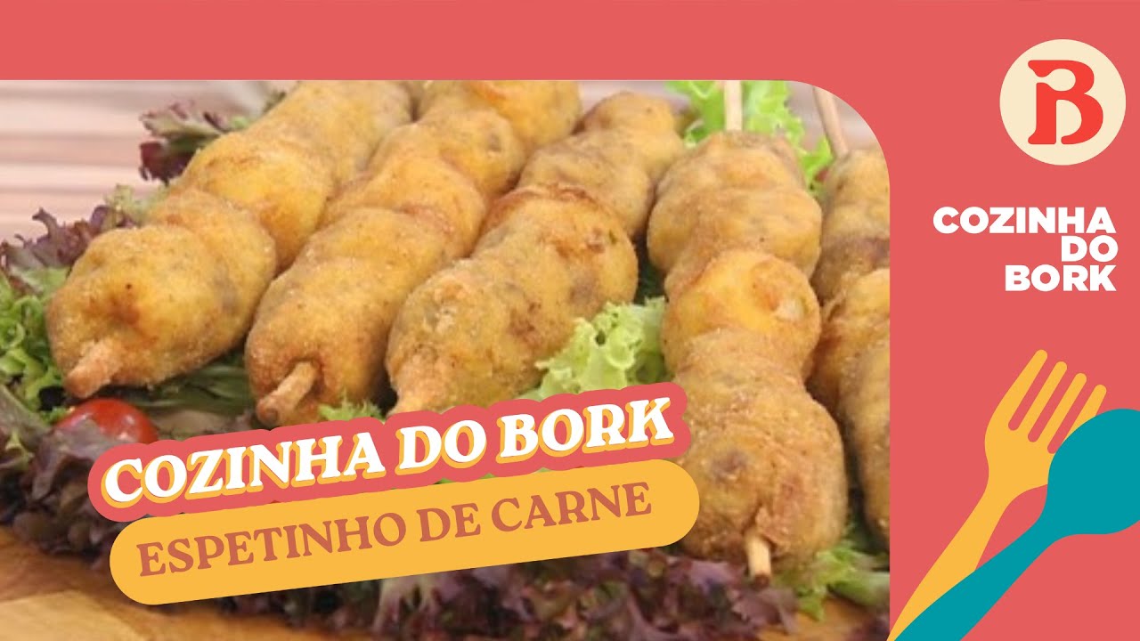 Espetinho de carne empanado é MUITO PRÁTICO, crocante e suculento | Band Receitas