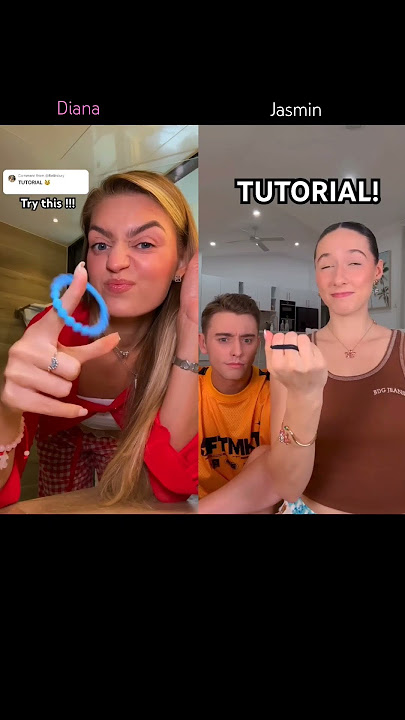 new idea unlock trick? #diana #jasmin