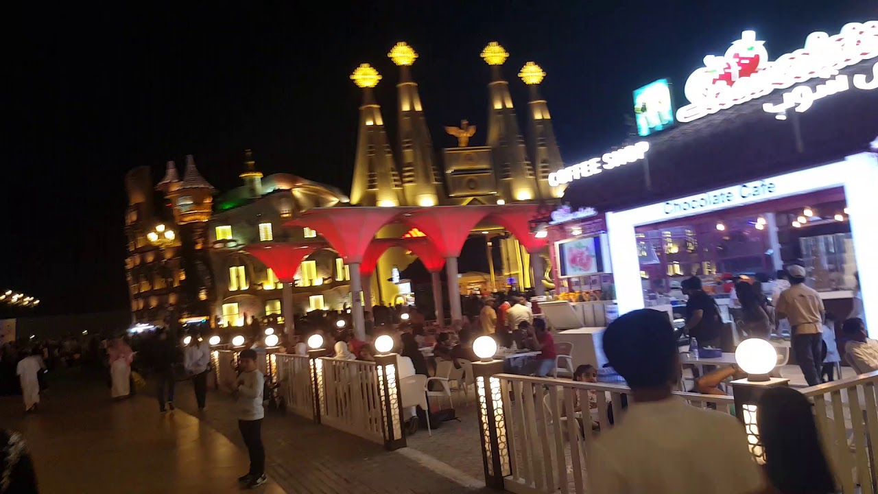 Digna marcado with kids in Dubai global village 2018 | kabayan daily weekly