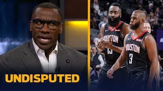 James Harden and Chris Paul cannot coexist on the Rockets — Shannon Sharpe | NBA | UNDISPUTED