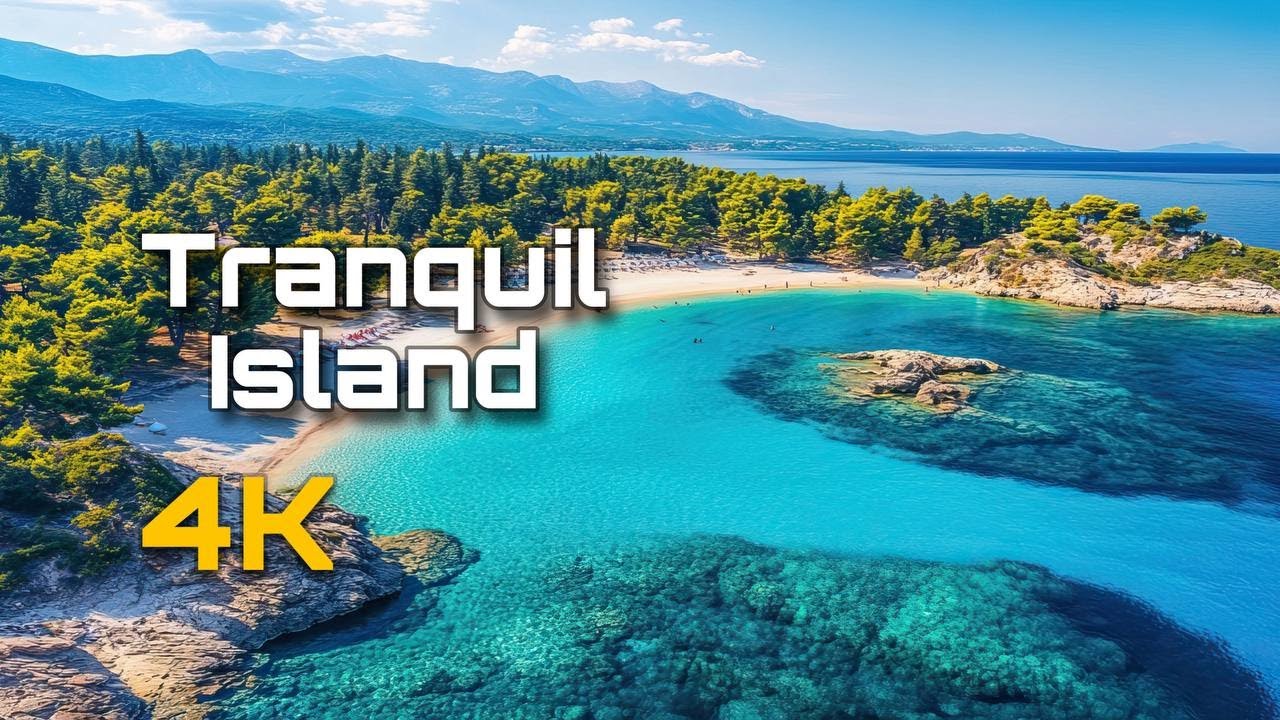 “Tropical Beaches & Islands in 4K  Relaxing Ocean