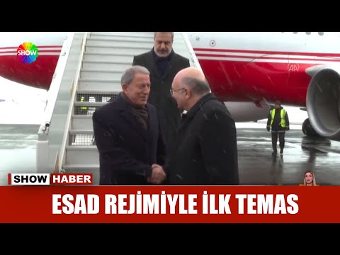 Esad rejimiyle ilk temas