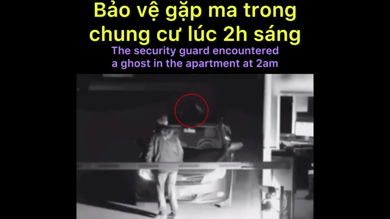 The security guard encountered a ghost in the apartment at 2am #ghost # ...