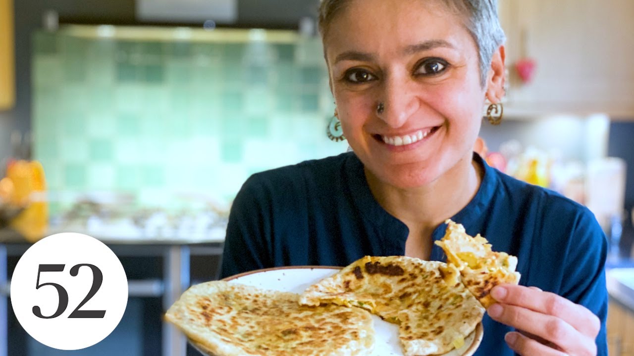 How to Make 3 Cheese Paratha with @Food with Chetna  | At Home With Us | Food52