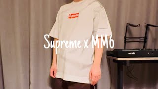 【購入品紹介】Supreme x MM6 maison margiela