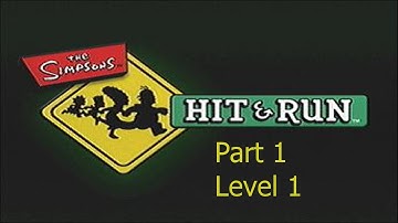 The Simpsons Hit and Run part 1:Welcome to springfield!