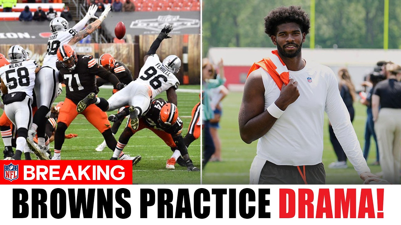 Shedeur Sanders SILENCES Browns Veteran During Heated Practice 😳