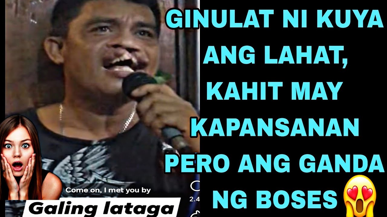 GRABI! KAHIT MAY KAPANSANAN SI KUYA! DI MO AKALAIN GANITO PALA ANG BOSES NYA😲! ANG LUPIT MO KUYA!