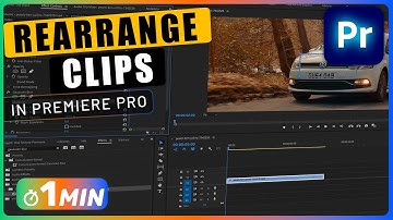 How to Rearrange Clips with SHORTCUTS in Premiere Pro