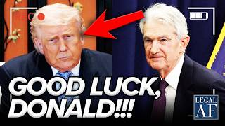 Trump PANICS as Powell TRAPS HIM!!!