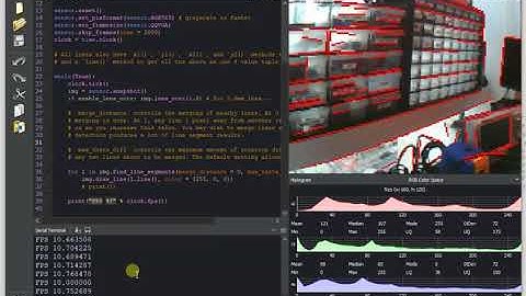 Line Segment Detection Optimization