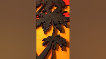 The most romantic thing I can think of is - Making a sunset for you 😘4 layers #diycrafts #shorts