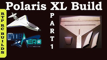 ModelAero Polaris XL Sea Plane Build Series for FPV - Part 1 - Gluing Nose, Floats, Tail