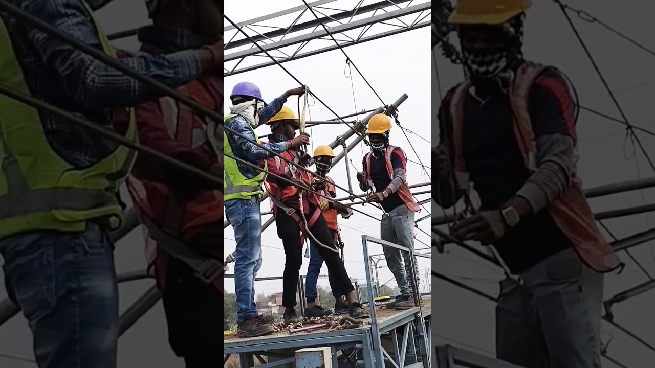 RAILWAY OHE WORK 🚂 