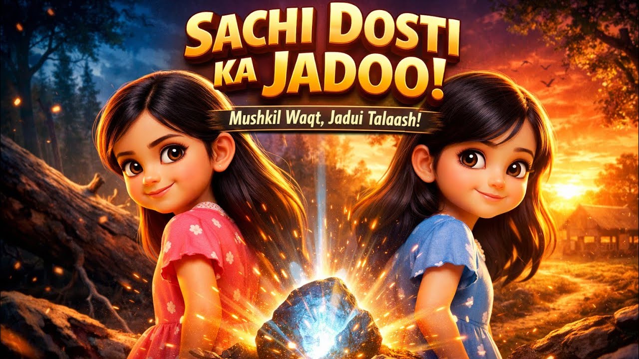 “Jungle Ka Jadui Raaz… Lekin Sabse Bada Jadoo Dosti Nikla 💖✨” Dil se cartoon khani. 