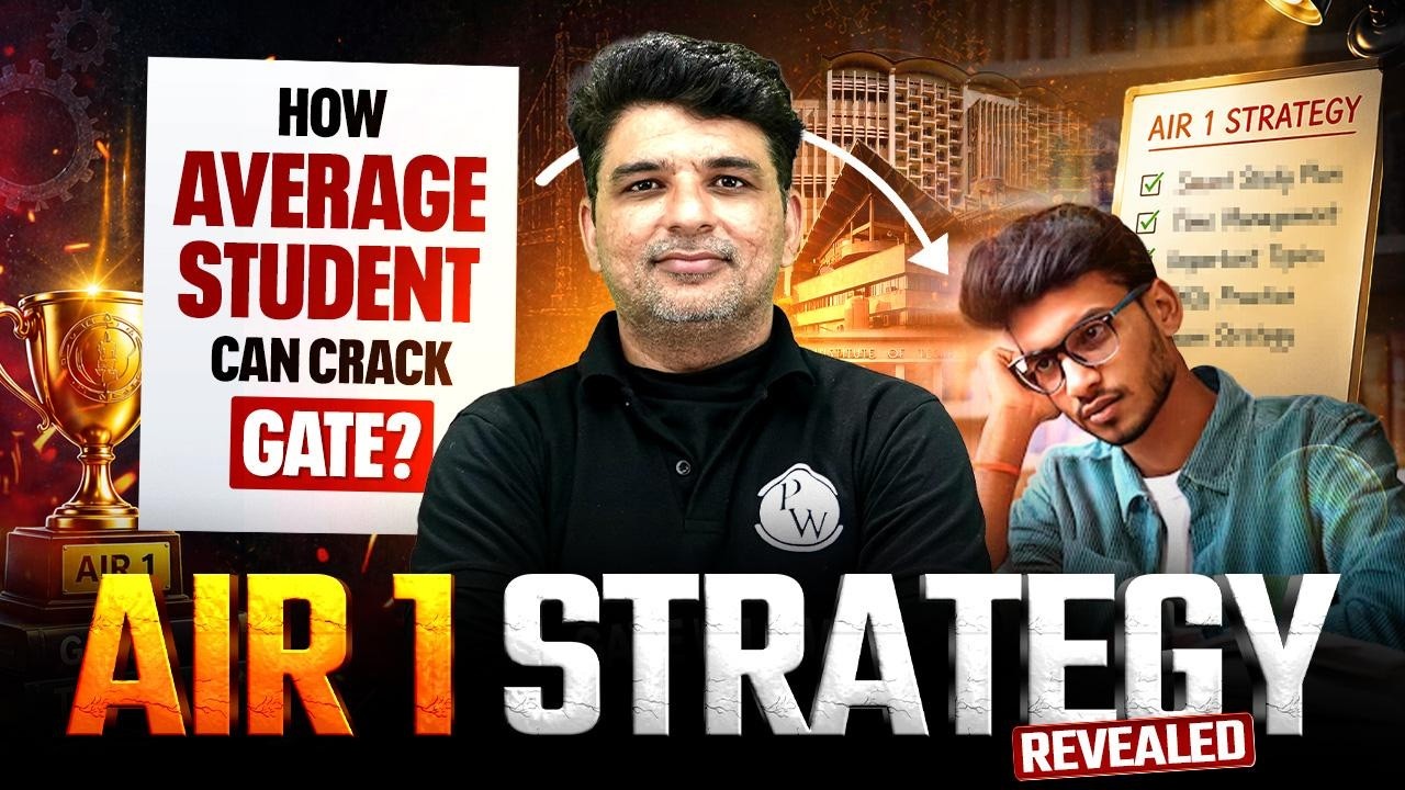 How to Crack GATE Exam as an Average Student? | Complete Strategy By ...
