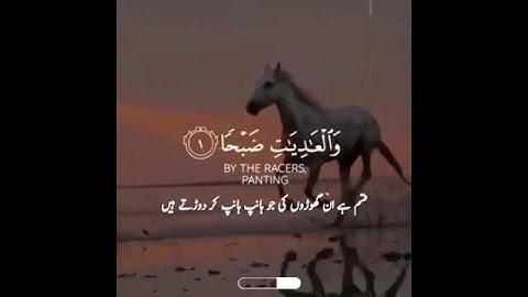 سورة العاديات | رعد الكردي - حالات واتس