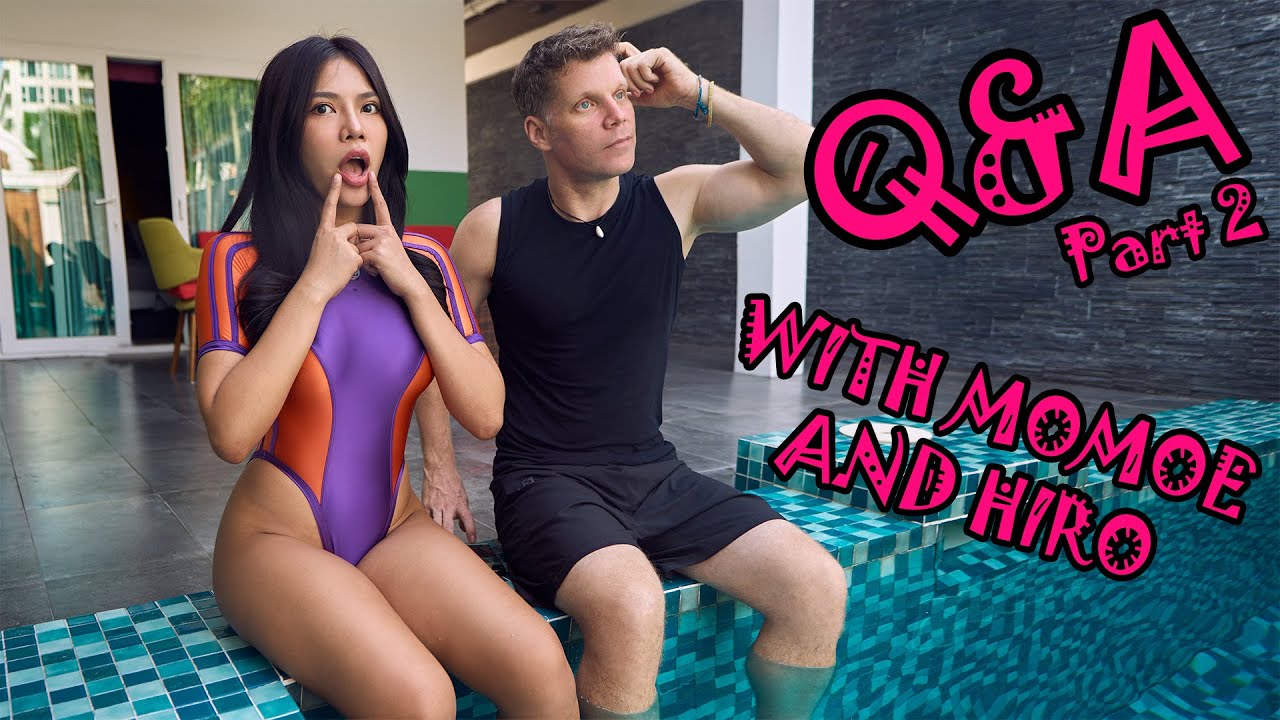 Interview with Cute Swimsuit Model Girl in Hiro Gato's Satin Spandex  Aquanaut 