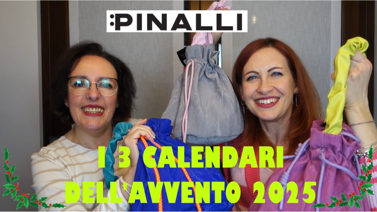 I 3 CALENDARI DELL'AVVENTO DI PINALLI 2025