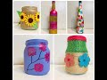 Bottle decoration ideas/ DIY bottle art/ Glass bottle painting designs/ Decorative bottles