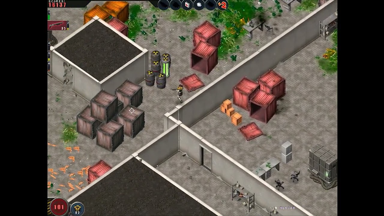 Alien Shooter Gameplay Walk throught FULL GAME Stage 1-5  |  [Fight for Life Hard]