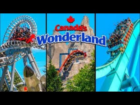 First time at CANADA'S WONDERLAND - Life in CANADA
