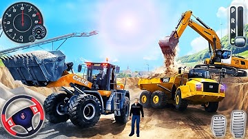 Heavy Machines & Mining Working - Construction Vehicles Simulator - Android GamePlay