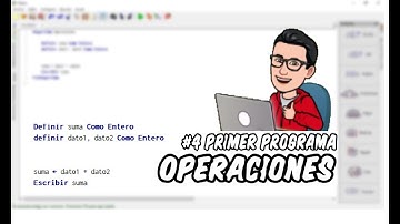 Curso de Pseudocódigo desde Cero | #4 Primer Programa (Operaciones)