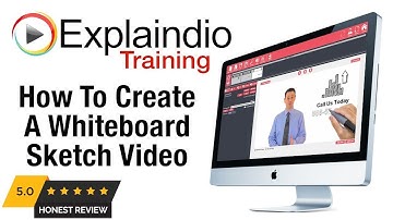 How to Create Whiteboard Sketch Videos Easy With Explaindio Software